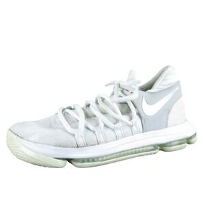 Nike KD Kevin Durant Zoom Basketball‎ Shoes Sneakers Athletic White Size 6.5Y